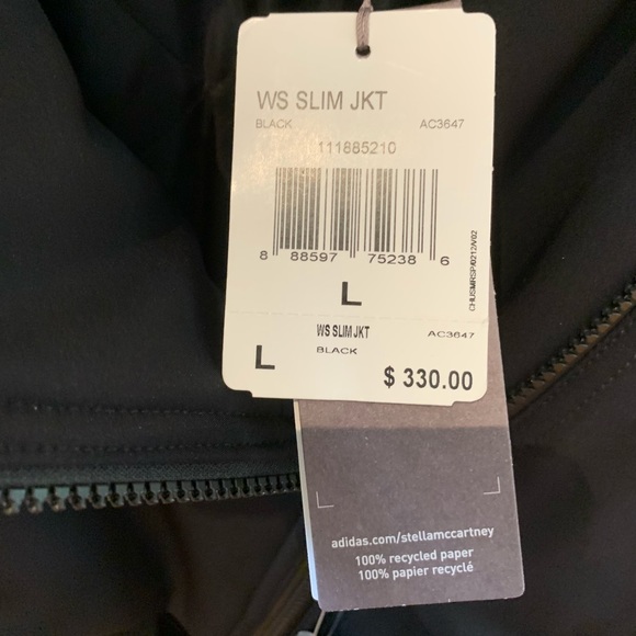 Stella McCartney for Adidas black jacket - Picture 4 of 6